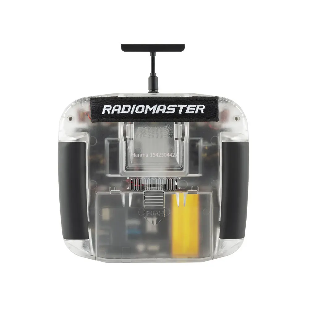 New RadioMaster Boxer Transparent ExpressLRS 2.4G 16ch Hall Gimbal Transmitter Remote Controller Mode2 Left Hand Throttle