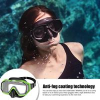 Swimming Goggles With Nose Cover Anti-Fog Clear Diving Scuba Snorkel Goggles Waterproof Pool Goggles Soft Silicone Seal Adult