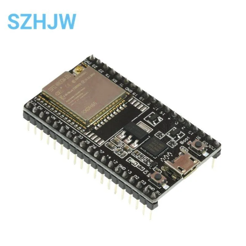 Tablero DE DESARROLLO ESP32-DevKitC ESP32, tableros de piso pueden montarse WROOM-32D / 32U módulo WROVER