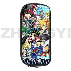 3D Beyblade Burst Pencil Case Makeup Box School Supplies Anime Beyblade Burst Pouch Bag Cosmetic Case Multifunctional Stationery