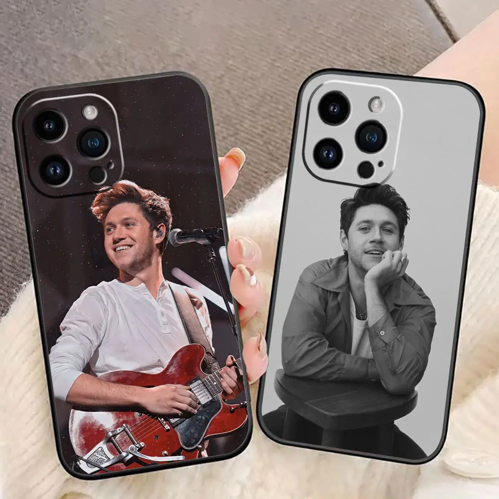 Singer N-Niall H-Horan Phone Case For iphone 16 15 14 13 12 11 XS Max Mini X SE 2020 2022 8 7 6 5 Plus Case Funda Shell Cover