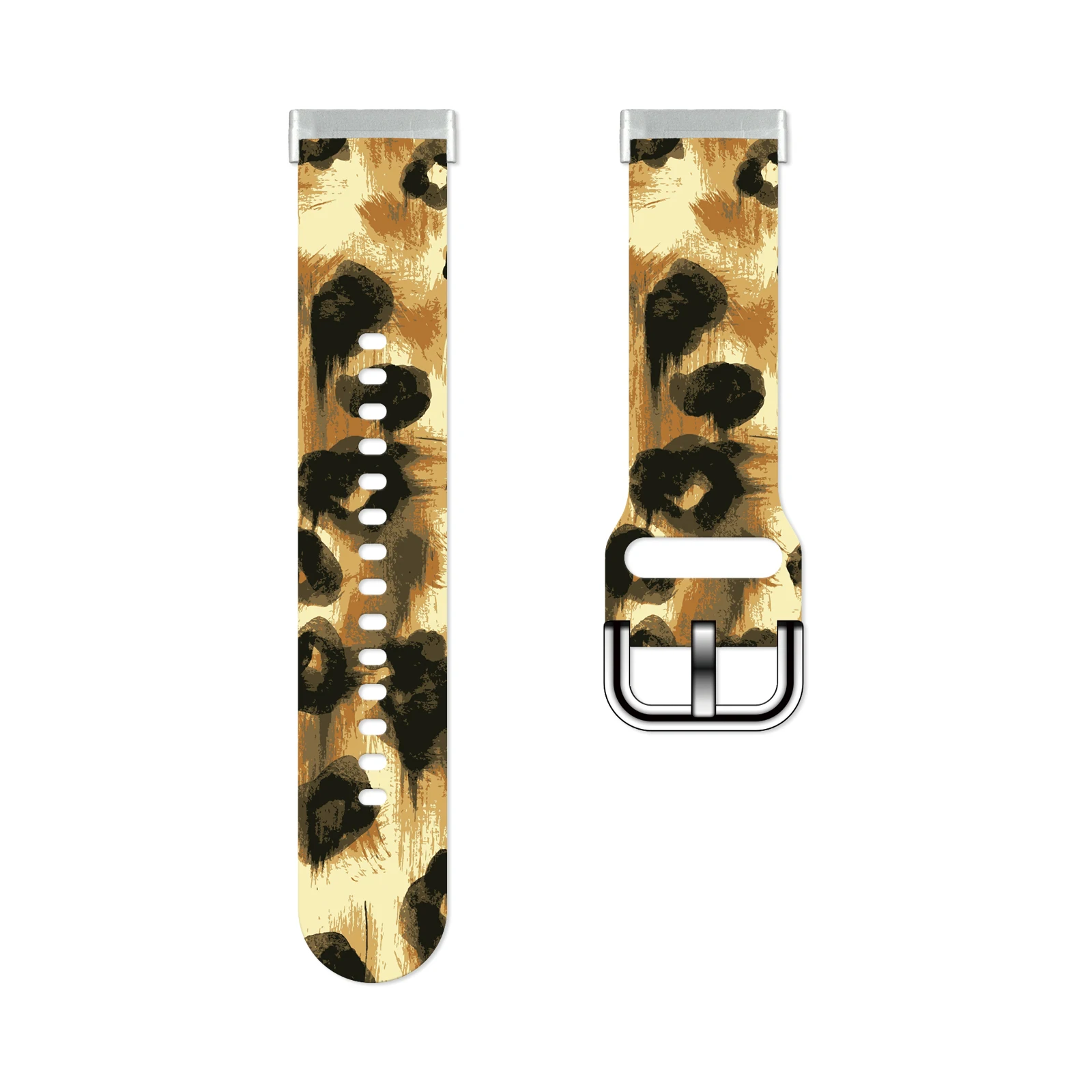 Animal fur Series Printed Strap for Fitbit Sense 2/1 Watchband Replaceable Bracelet for Versa 4/3 Watch Band for Women as a Gift