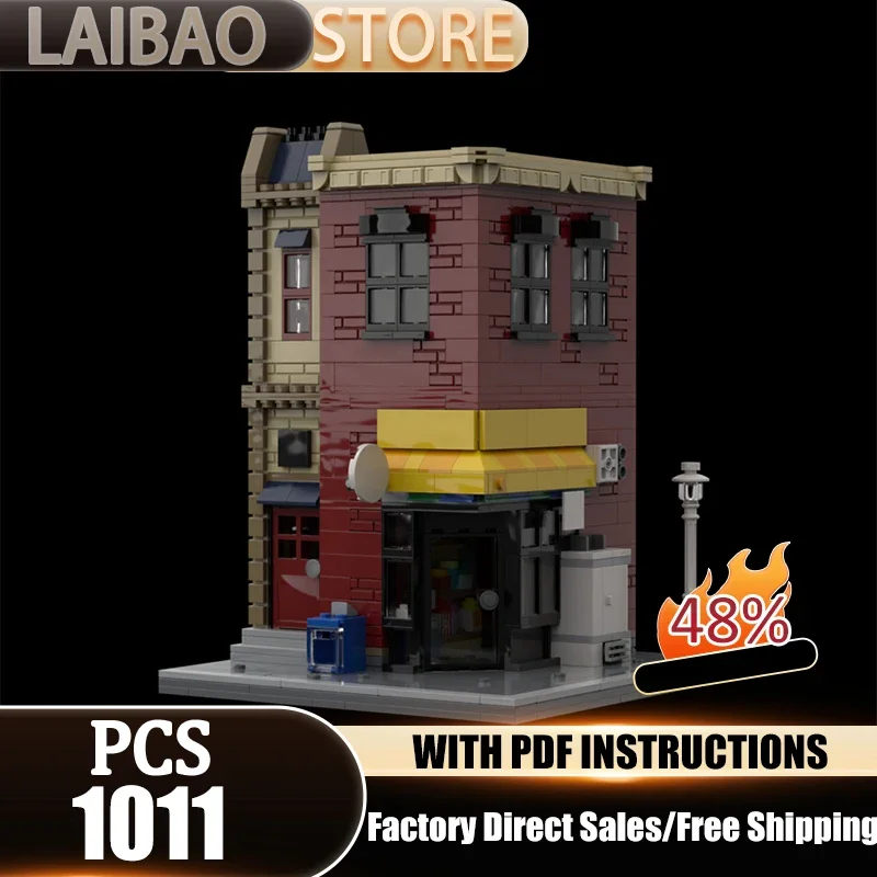 Popular Movies Model Moc Building Blocks Movie Apartment Model Technology Bricks Christmas Assembly DIY Toys Constructrion Gifts