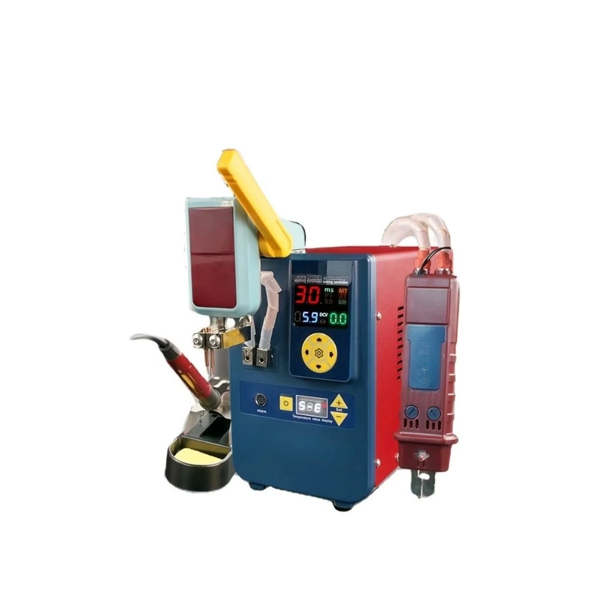 Iron 110V-240V Spot Battery Energy 15KW Spot 812A Spot Storage With 50W Welding Solder T12 Pulse Machine Welder Welder
