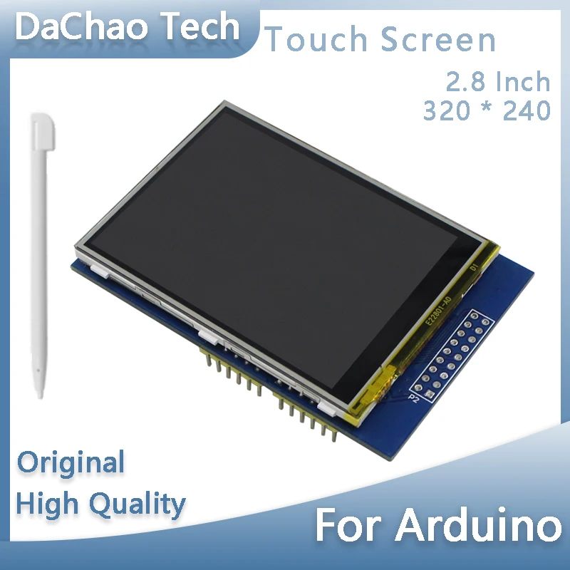 2.8 Inch TFT Color LCD Touch Screen Display Module 320*240 ILI9341 HX8347 Driver For Arduino UNO R3 Mega2560 Development Board