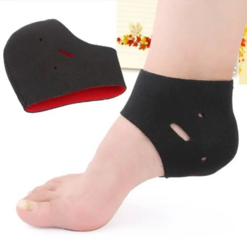 Plantar Fasciitis Heel Socks Anti-Crack Elastic Cloth for Achilles Tendonitis Calluses Insole Cracked Feet Pain Relief Heel Pads