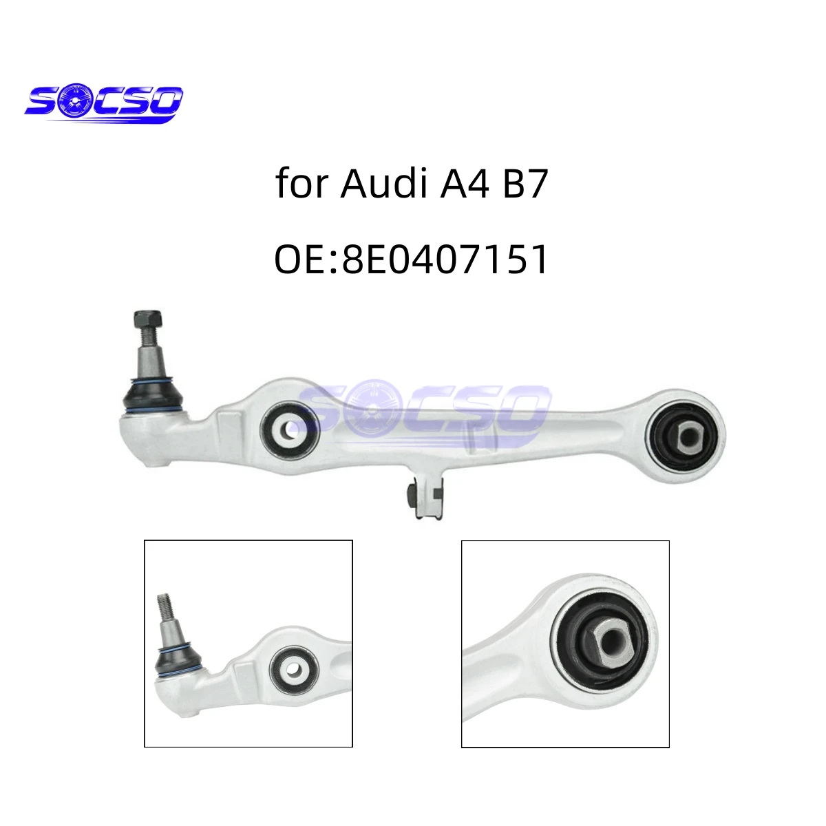 

Front Lower Control Arm for Audi A4 B7 OE 8E0407151 8E0407151L 8E0407151E 8E0407151M 8E0407151N 8E0407151R 8E0407151K