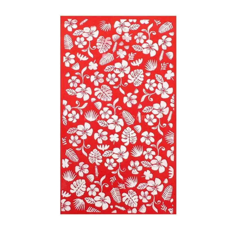 Silk Screen Stencils Silicone Clay Stamps Silicone Clay Stencils Silk Screen for Clay Jewelry Clay Earrings Decorations