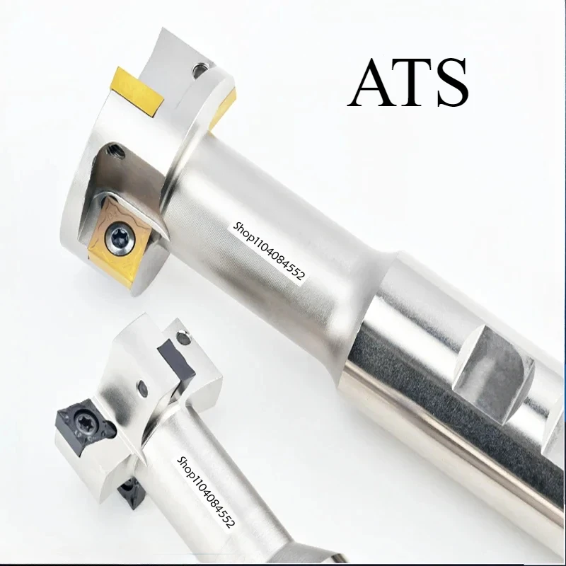 ATS CNC machining center side milling slotting T-groove milling cutter bar 21 25 32 36 40 45 50 60 Installated inserts CCMT0602