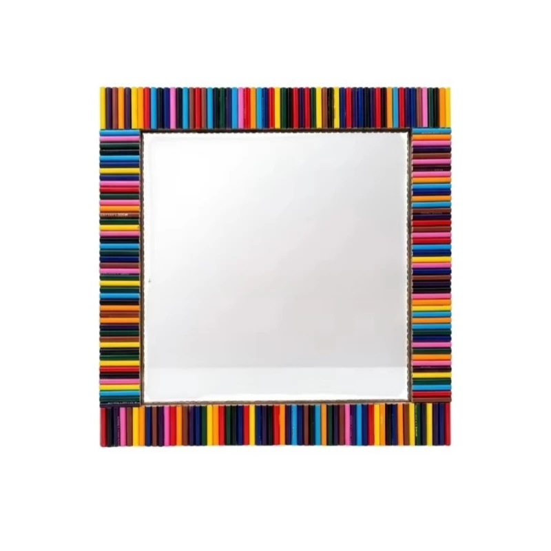 Handmade modern eco-friendly decorative wall mirror square mirror