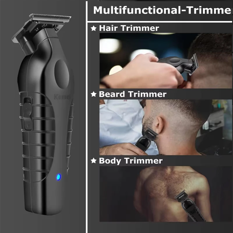New professional electric hair clipper multifunctional hair trimmer oil head electric hair clipper USB charging cordless Barber
