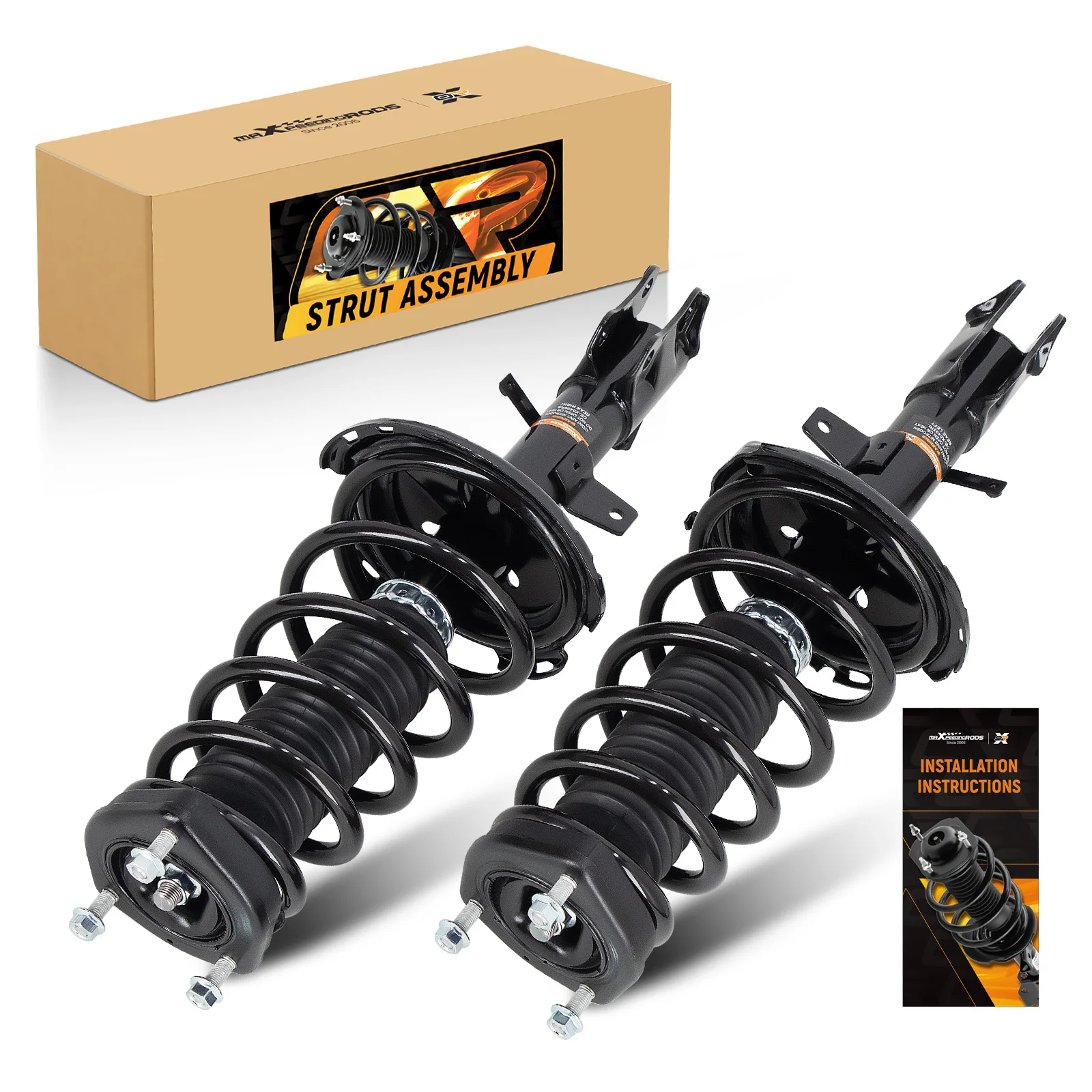 MaXpeedingrods OE 2PCS Rear Shock Strut Assembly for Lexus RX330 RX350 Toyota Highlander2004-2007 Daily Use