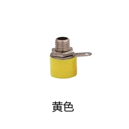 Banana Plug Socket 4mm Copper Diameter 4 Panel Terminal Audio Amplifier