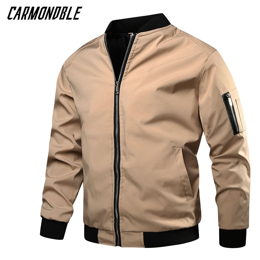 

CARMONDBLE Men's MTB Cycling Jacket Long Sleeve Casual Bicycle Mountain Coat Road Bike Clothes Cortavientos Hombre Ciclismo MTB