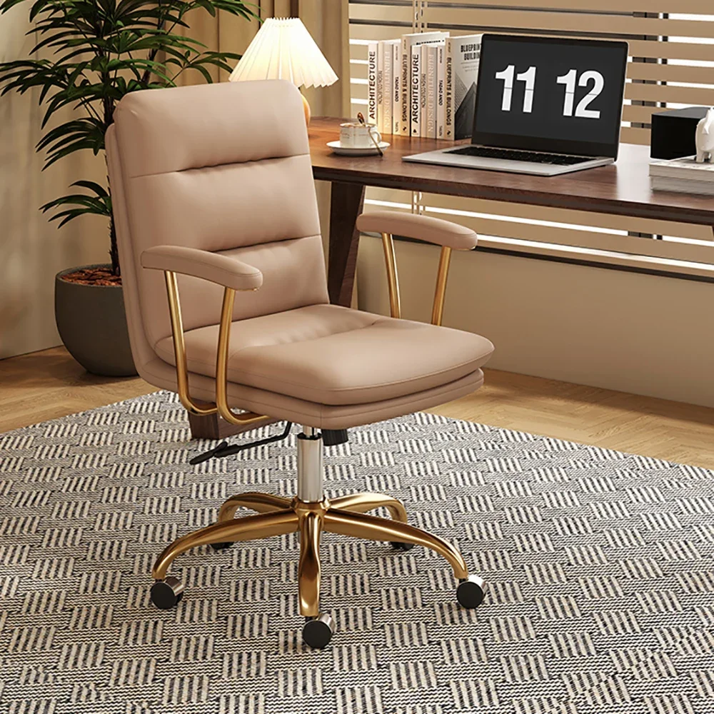 

Unique Simple Swivel Office Chair Mobile Nordic Mobile Comfortable Game Chair LuxuryModern Chaise De Bureaux Office Furniture