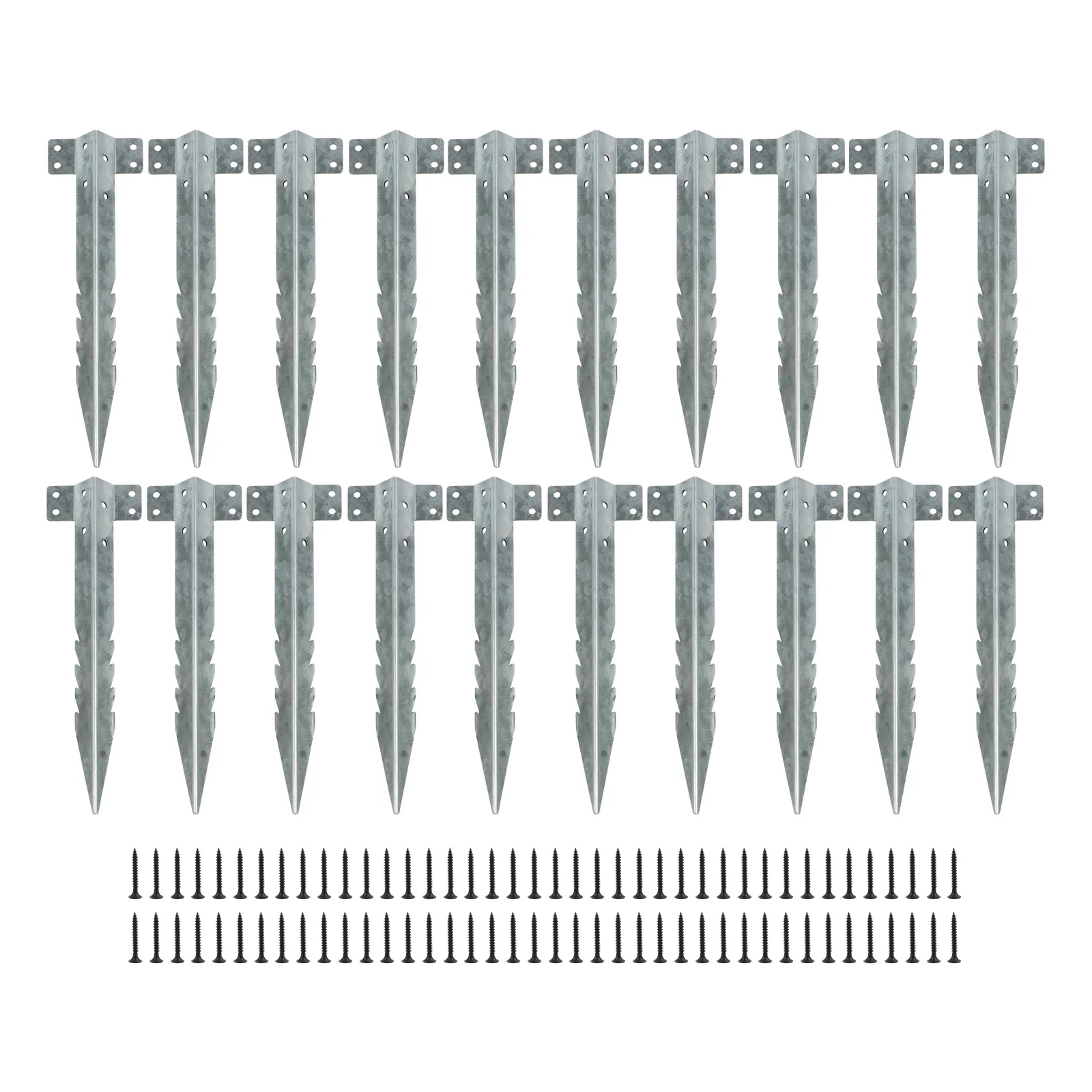 For Raised Beds Outdoor Supports Garden Stabilization Weather Resistant Brackets Garden Structure Secure Installation Screws