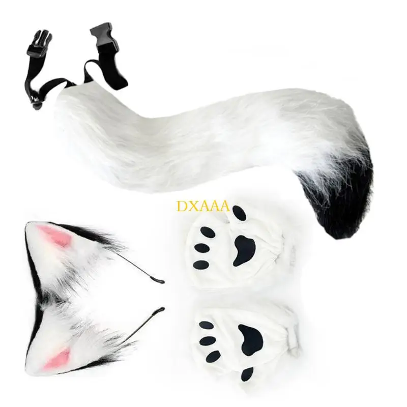 DXAA أحذية جميلة من الصوف خطة مفصلة ملابس مريحة متعددة الاستخدام بالإضافة إلى مواد حفلات الهالوين