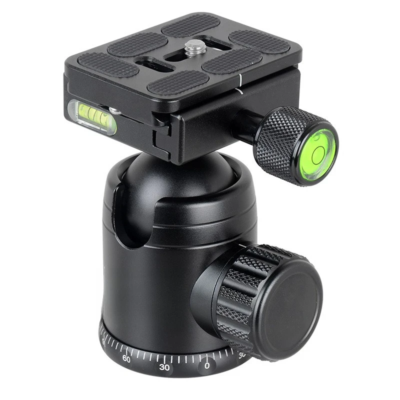 T-284C + FB-1 profissional tripé de fibra de carbono conjunto gimbal câmera SLR tripé gimbal