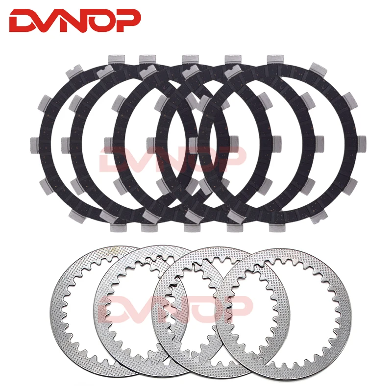 High Quality Clutch (5pcs Friction Plates+4pcs Iron Disc) Clutch Set For SUZUKI GS125 EN125 GN125 GS 125 EN 125 GN 125