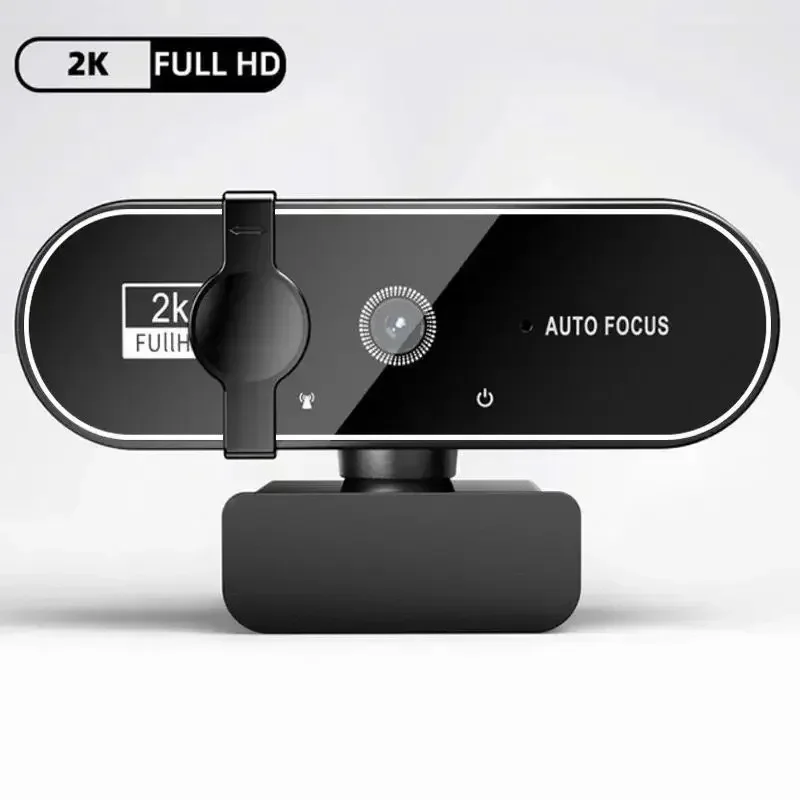 4K 2K 1080P Autofokus Webcam Full HD Kamera Web Cam für Laptop PC Windows IOS PS5 mit Mikrofon Videoanrufe Gamer Live Show