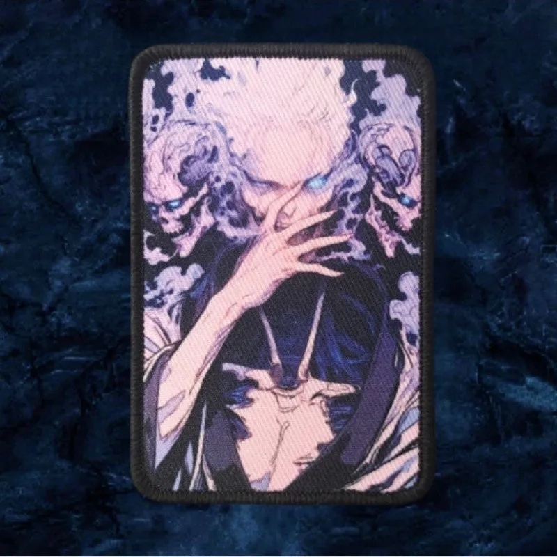 2026 Neuer Shinigami Taktischer Aufnäher, Anime Militär-Moralabzeichen, für Kleidung, Hüte, Rucksäcke, Taktische Ausrüstung, Klettverschluss