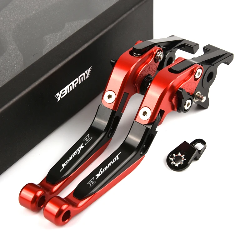 

For SYM Joymax Z300 JoymaxZ300 Scooter Accessories CNC Brake Clutch Levers Handle With Parking Function