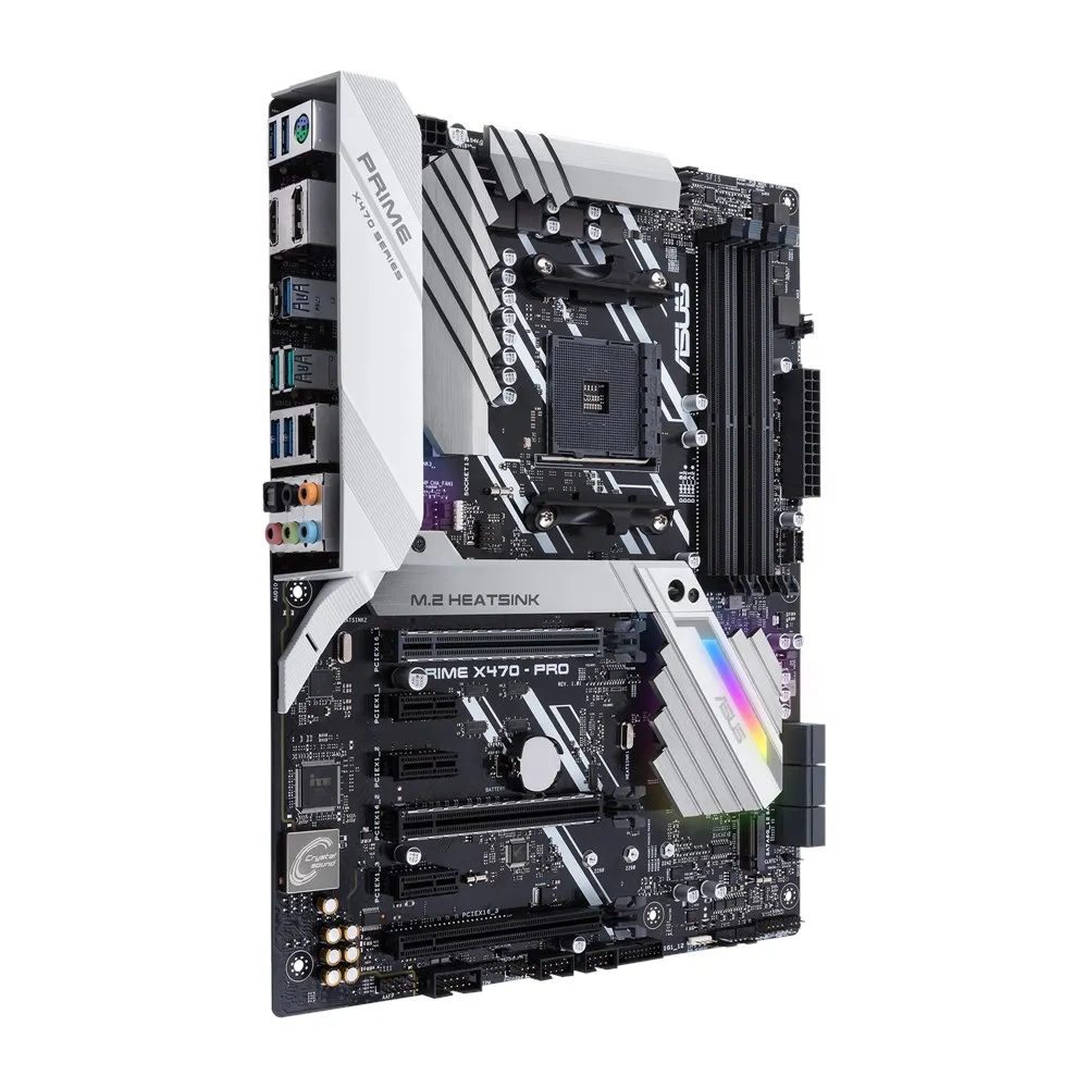 ASUS PRIME X470-PRO マザーボード AMD X470 サポート Ryzen 5 5500