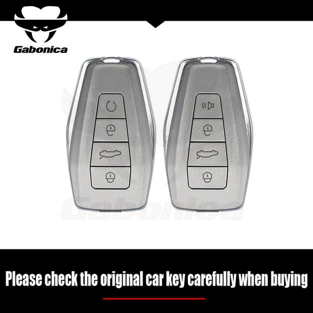 For Geely Coolray Tugella Fy11 Atlas Boyue NL3 Emgrand X7 EX7 SUV GT GC9 Borui EC7 EC715 EC718 Key Accessories Car ABS Key Case