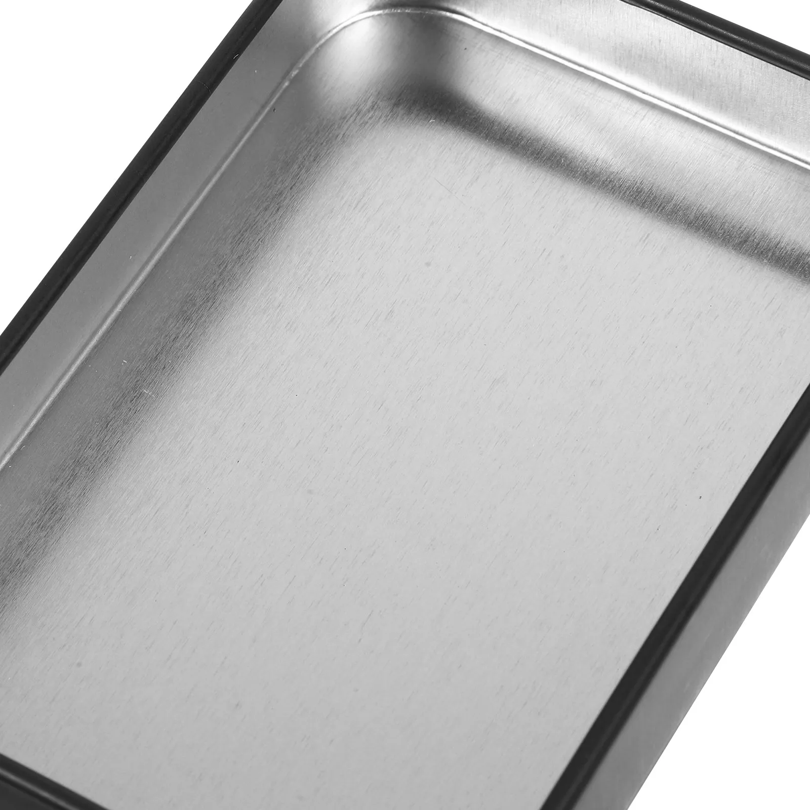 2Pcs Portable Floss Box Rectangular Metal Tin Reusable Tooth Floss Holder Travel Storage Organizer Compact Case for Oral Care