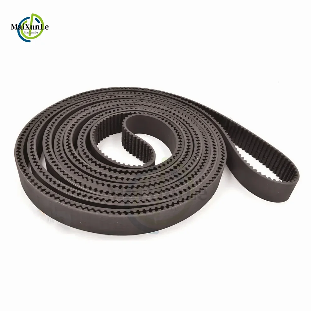 HTD 3M Synchronous Timing belt width 6/10/15/20mm length 915/939/945/954/957/960/966/1002/1014/1026~1374mm Rubber closed Belt