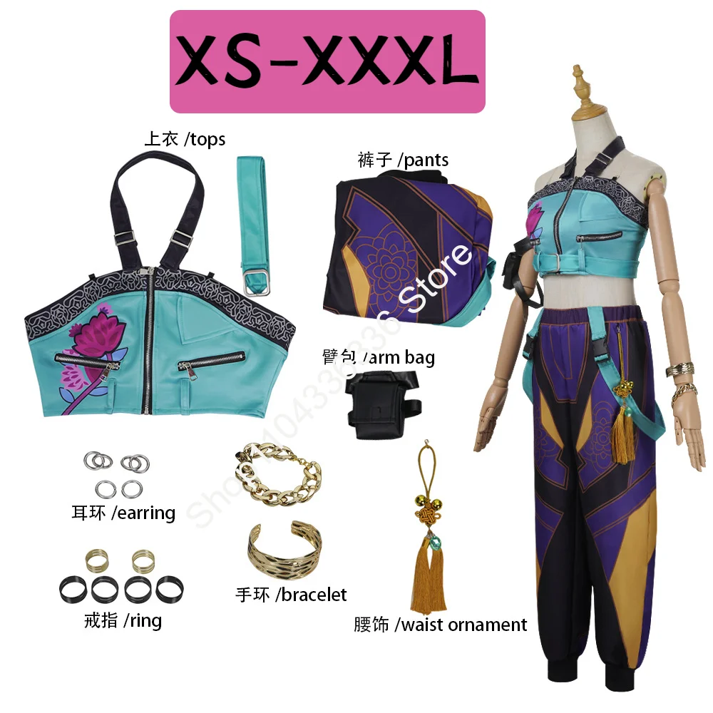 Huntrx Zoey Cosplay KPop démon Costume chasseurs femme Costume doré Halloween noël jeu de rôle tenues adulte XS-XXXL
