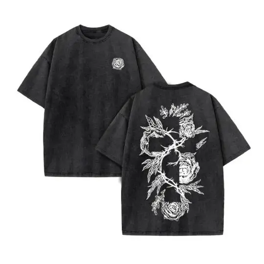 Camiseta lavada de verano NEWChristian para hombre, camiseta informal de versión holgada, camiseta Vintage cristiana de algodón, estilo Harajuku Y2K Unisex