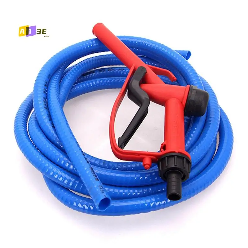A03E-Manual Heavy Duty Fuel Nozzle Tool With Hook Straight Nozzle Petrol Nozzle Max Flow 45L/M