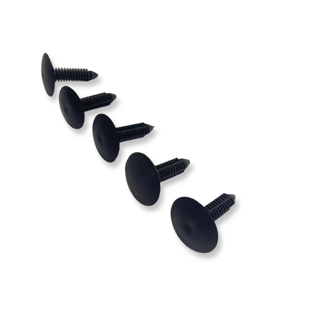 

10PCS Black Auto Plastic Rivet for Car Roof Trunk Trim Panel Fastener Clips