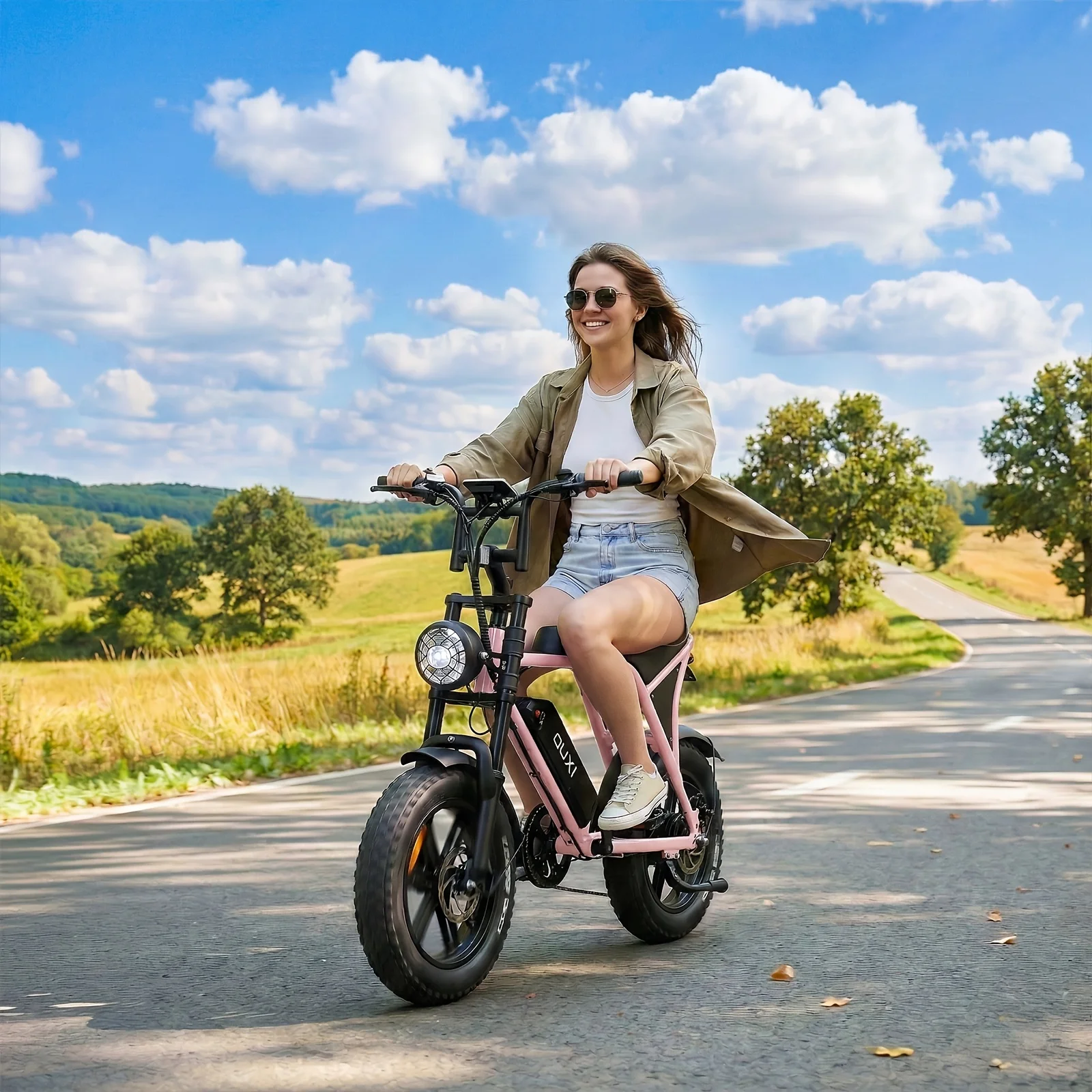 

Mini V8 Electric Mountain Bike Featuring a 500W Motor And a 36V 10.4Ah Removable Battery, Capable of Reaching Speeds Up to 19MPH