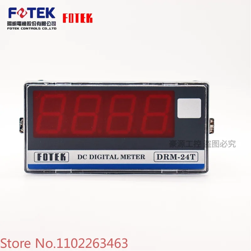 FOTEK Yangming Display Digital Amperímetro Tensão Tacômetro DRM-24TN/DV-24T MA-21R-S AA-24T