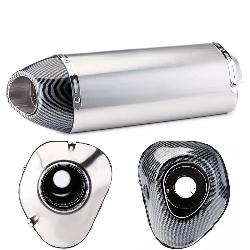

51MM Universal Motorcycle Exhaust with Dbkiller R77 for Z900 GSXR1000 SV650 R6 R3 ZX6R ZX10 MT07