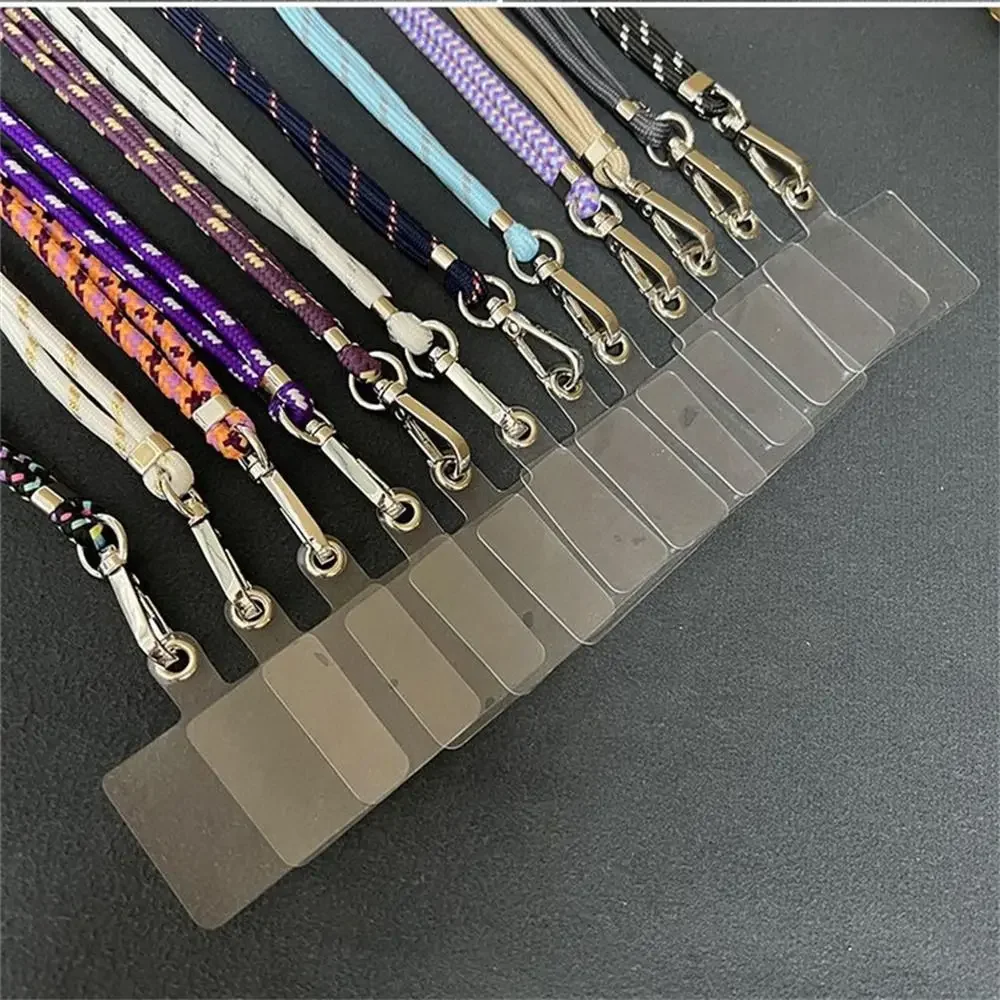 

Adjustable Phone Lanyard Detachable Neck Cord Lanyard Strap Compatible Pendant with Card for Mobile Key Fob Colors