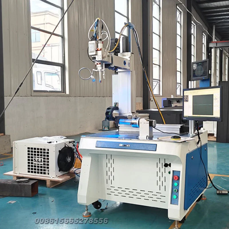 1500W 2kW 3kW CCD Monitoring System Automatic Platform Welders 3 Axis 4 Axis 5 Axis Fiber Laser Welding Machine