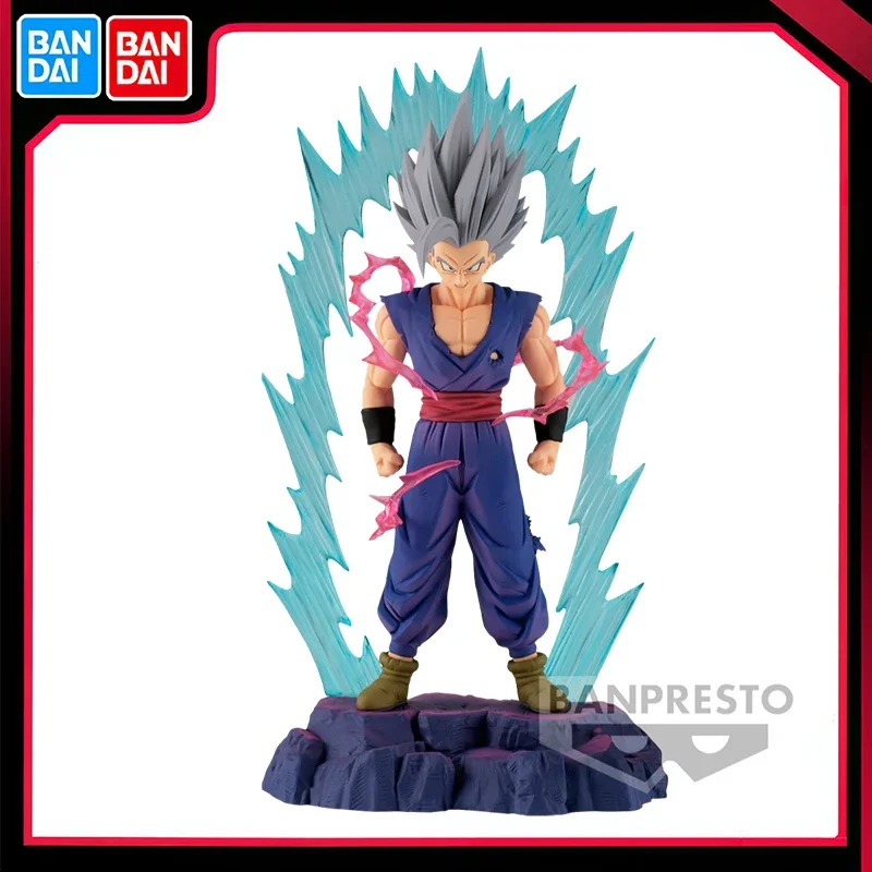 Bandai Original Banpresto Anime Dragon Ball History Box Vol.8 Son Gohan PVC Action Figure Collectible Model Toy Doll Statue Gift