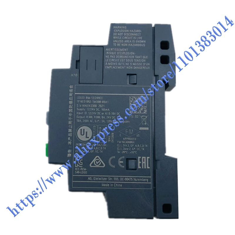 100%NEW ORIGINAL 1 Year Warranty 6ED1052-1MD08-0BA2 6ED1 052-1MD08-0BA2 Programmable Controller Module.