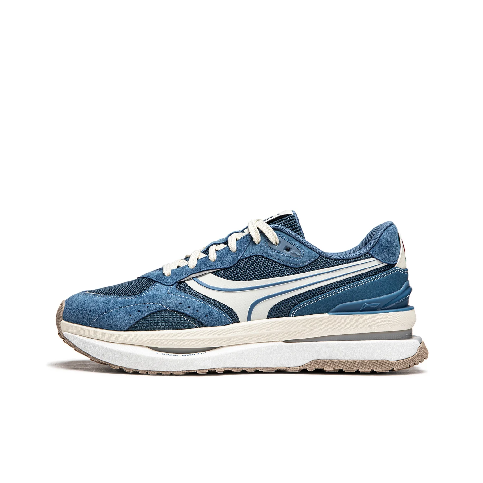 Li Ning Zhongning M1000 Cushioning Slip Resistant Abrasion Resistant Breathable Support Rebound Low top Casual Shoes AGCU073-6