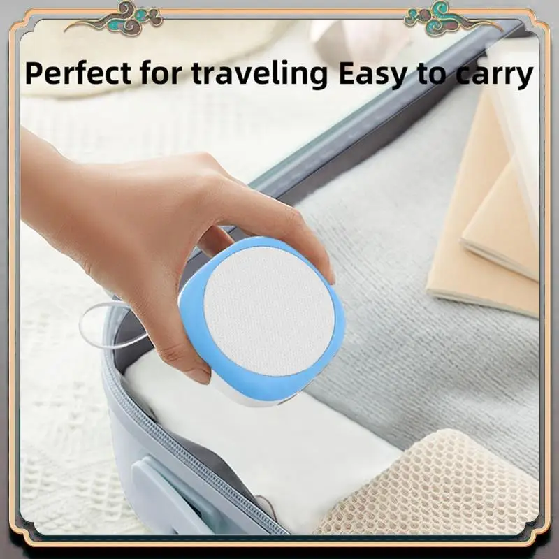 

Durable White Noise Machine With 12 White Noise Adjustable Night Light, Portable Bluetooth Speaker,Timing Function White