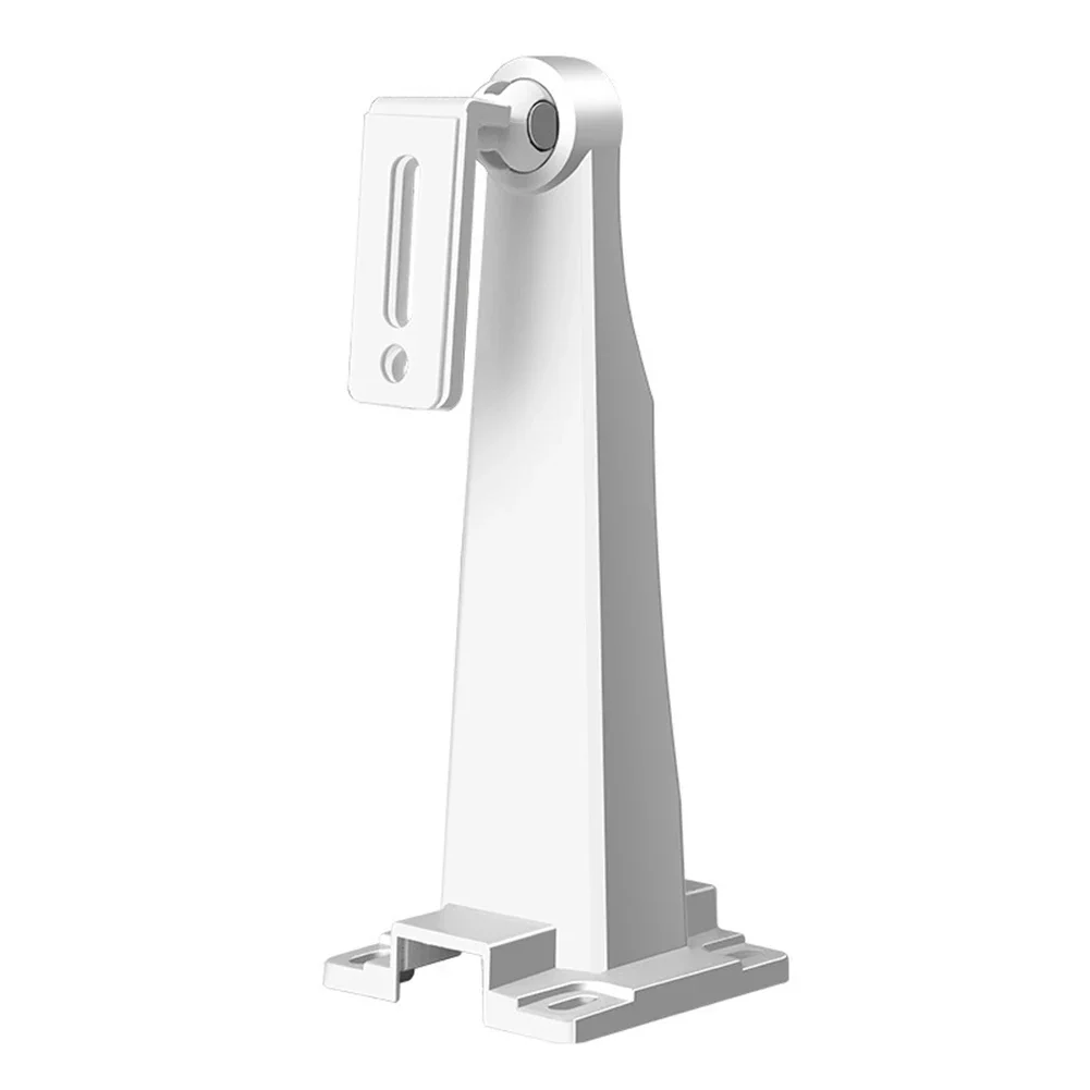 Outdoor Camera Pole Mount Aluminum Alloy Bracket with Protective Coating 360 Degree Adjustment and Cable Management