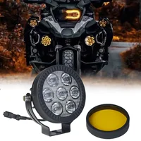 Foco de luz LED de trabajo de 4,5 "", luces antiniebla, lámpara de conducción para BMW R1200GS R1250GS F800 F850 F900 motocicleta SUV ATV UTV camión