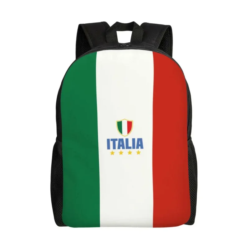 

Flag Of Italy Travel Backpack Men Women School Computer Bookbag College Student Daypack Bags