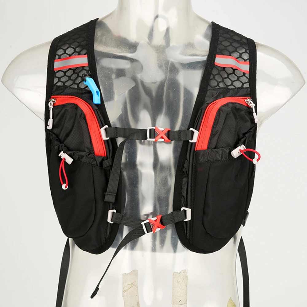 Outdoor Trail Running 5L Ultralight Backpack Hydration Jogging Vest Men Breathable Marathon Bicycle Bag Fitness Running Bag