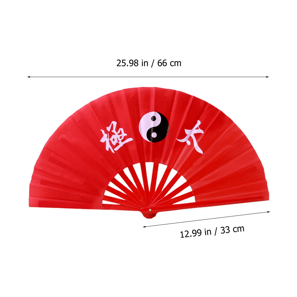 Exquisite Chinese Style Tai Fan Decorative Hand Fan Foldable Portable Performance Dance Prop for Stage Show Festival Party