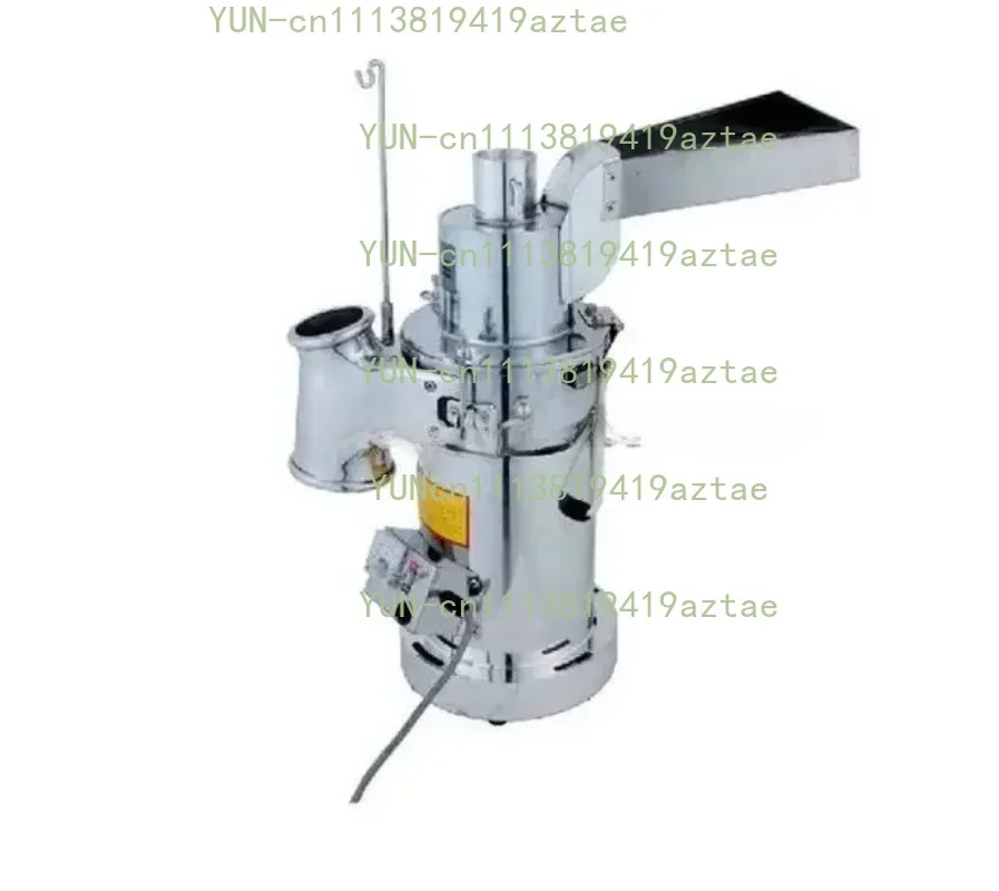Automatic Table-type Continuous Feeding Herb Hammer Grinder Pulverizer / Herbs Grinding Machine 20kg/hour DF-20 110V/220V