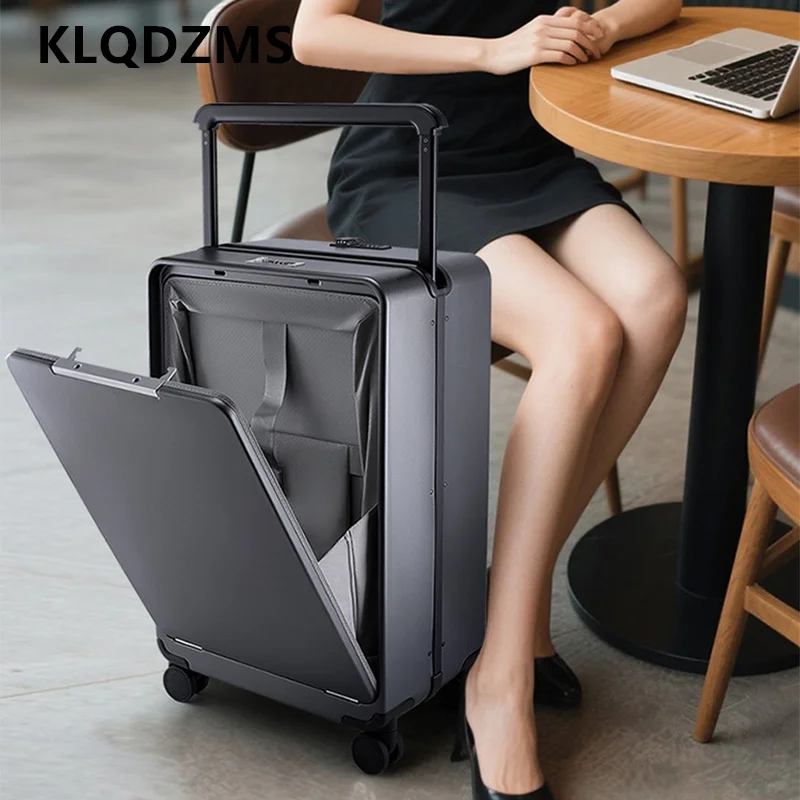 KLQDZMS High Quality Suitcase ABS+PC Boarding Box 20